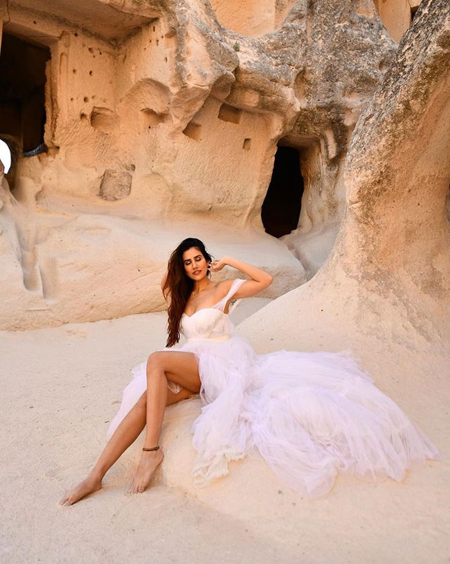 Staggering Looks Of Sonnalli Seygall In Leopard Printed Top